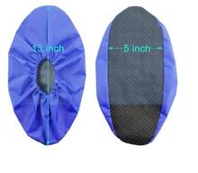 China Non Slip Disposable Protective Shoe Covers 20g 100pcs / Pack For Keeping Dust Out for sale