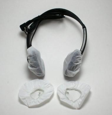 China White MRI Headphone Covers Sanitary Headphone Ear Cushion Cover zu verkaufen