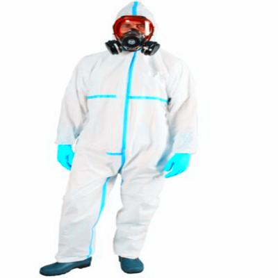 Κίνα Μίας χρήσης Hazmat αποστειρωμένων δωματίων χημικό ιατρικό PPE φορμών κοστουμιών Ppekit προς πώληση