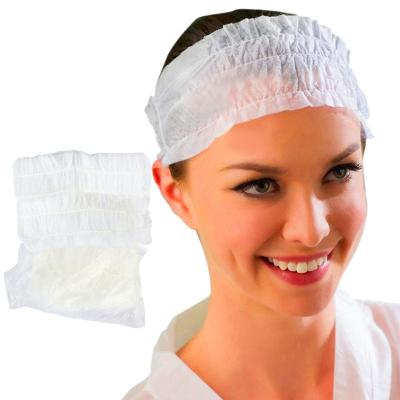 Κίνα Μίας χρήσης μη υφαμένο Headband Spa Headband σαλονιών ομορφιάς ελαστικό περικάλυμμα τρίχας προς πώληση