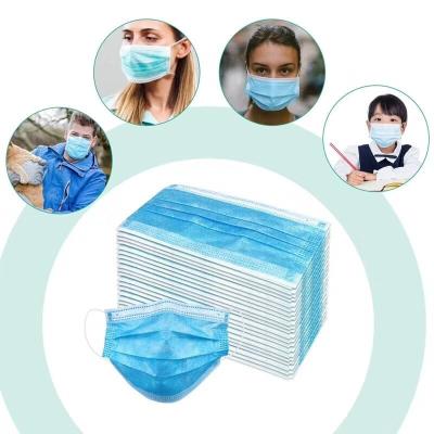 China Mascarilla no tejida rosada blanca negra azul de los adultos 3 capas médicas en venta