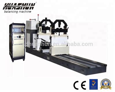 China Universal Balancing Machine HUASHUN Generator Belt Drive Dynamic Balancing Machine With Professional Service for sale