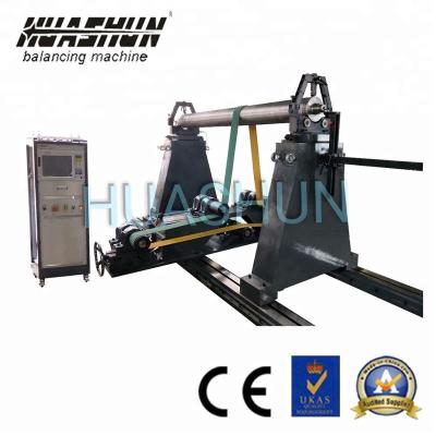 China Heavy Dismountable Steam Turbine HUASHUN MB-6 Large Turbine Balancing Machine for sale