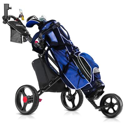 China Special pockets for storing shoes golf equipment hot sale and high quality upper and lower frame Topsun design multifunctional golf cart for sale