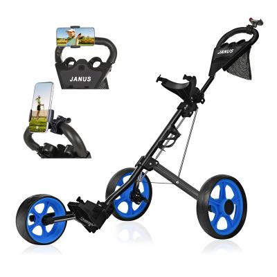 China Special Pockets For Storing Shoes Golf Equipment Best Selling Good Quality Aluminum Durable Motor Golf Push Cart for sale