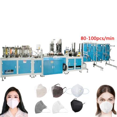 China Making Disposable Face Mask Hot Selling Manufacturing Global Warranty 3d ce full automatic Kn95 new face mask machine kn95 face mask machine for sale