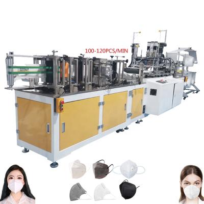 China Factory sale120 pcs min kn95 mask machine kn95 machine special mask making kn95 face mask making machine for sale