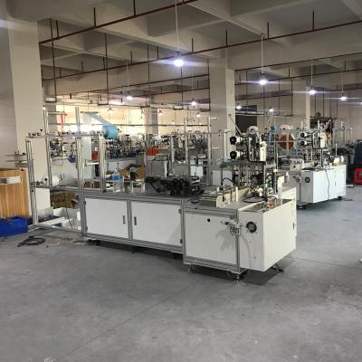 China 100-120pcs/min kf94 kf94 face mask kf94 face mask machine full automatic fish 3d ffp2/ffp3 face mask making machine for sale