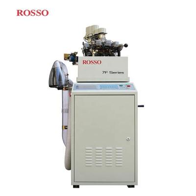 China ROSSO-7F circular sock knitting machine fully computerized cotton sock maker machine 200-300 PARIS PER DAY for sale