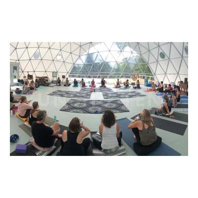 China Yoga studio dome tent sport event dome tent for fitness exercise company diameter 10m for sale