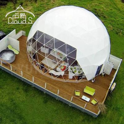 China High Quality Outdoor Garden Igloo Dome House Geodesic Summer Garden Tent Small Diagonal Tying Type for sale