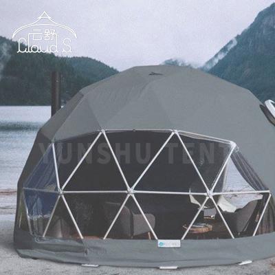 China Diagonal Bracing Type Diameter 6m Glamping Dome Kits For Sale Living Eco Domes For Resort for sale