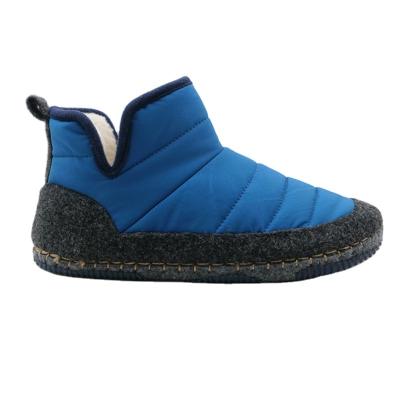 China 2022 fashion trend warm slipper wool felt upper outsole down-duck rubber boot for sale