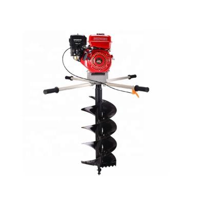 China Easy To Operate 212cc 4 Hole Machine Gasoline Ground Drill Digging Earth Auger With Reverse Gear for sale