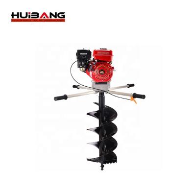 China Easy To Use Reversing Speed ​​212cc 400mm Portable Gas Powered Reversing Gear Ground Auger Earth Auger Post Hole Digger for sale