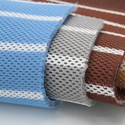 China Waterproof Non-slip Air Mesh Fabric For Seat Thin Matress / 3D Sandwich Spacer Mat for sale