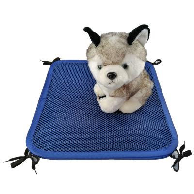 China Anti-Static Comfortable Breathable 3D Honeycomb Cushion Mesh Summer Cool Home Cushion Office Chair Cushion for sale