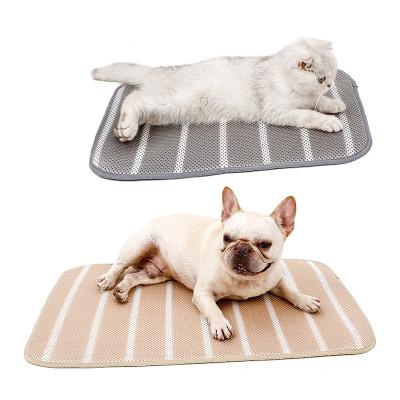 China Breathable Technology 3D Cooling Portable Dog Bed for sale