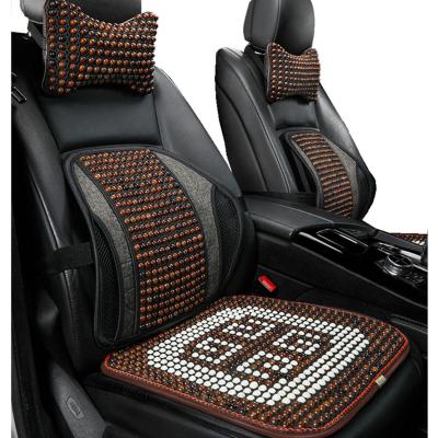 China Luxury 3D MESH WITH NATURE BODHI PEARL COMFORTABLE MASSAGE CAR SEAT COVER, CAR CUSHION for sale