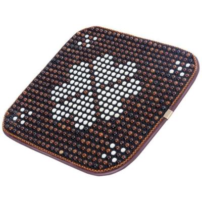 China Anti-static 3D MESH WITH BODHI PEARLS CHAIR CUSHION SEAT COVER MASSAGE CUSHION FOR CAR SEAT CHAIR for sale