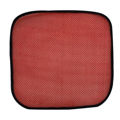 China Washable Anti-Static 3D Mesh Outdoor Chair Cushions Waterproof Seat for sale