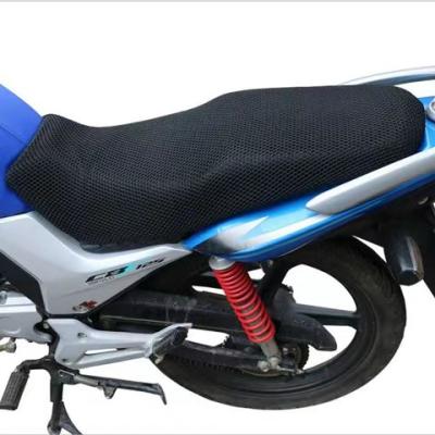 China Single 3D Mesh Motorcycle Saddle Cover Heat Insulated Washable Waterproof 100% Polyester Pad Anti Skid Pad Customized Negotiate CN; JIA for sale