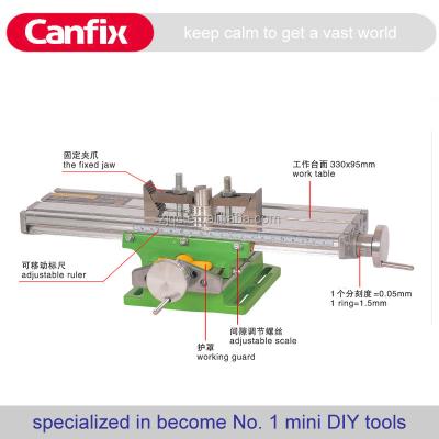 China 6330 aluminum mini cross slide table for milling machine for sale