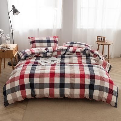 China Wholesale New Design Nondisposable Bedding Set, Custom Solid Color Cotton Duvet Cover With High Quality for sale