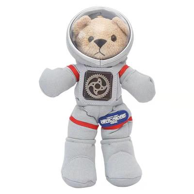 China Gift Accessories Toy Doll Animal Astronaut Suit Head Chain Pendant Space Teddy Bear for sale