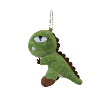 China Small Pendant Key Chain Bag Dinosaur Soft Plush Stuffed Keychain Toy Gift Doll Kid Dinosaur for sale