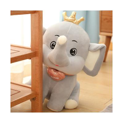 China Decoration Elephant Plush Toys Holding Plush Stuffed Elephant Plush Toy Stuffed Animal for sale