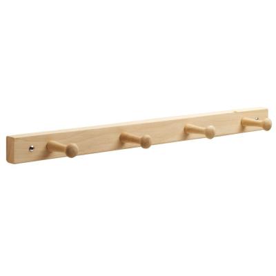 China Europe Wholesale Unfinished Wooden Wall Hook for sale