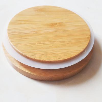 China Europe Wooden Jar Lids Wooden Glass Jar Lids Bamboo Jar Lid for sale