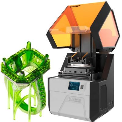 China DLP 3D Printer Flashforge Hunter High Resolution Jewelry Dental DLP Resin 3D Printer for sale