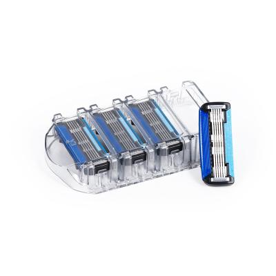 China Five Blade 5 Blade Shaving Razor Blade , 5 Blade System Razor for sale