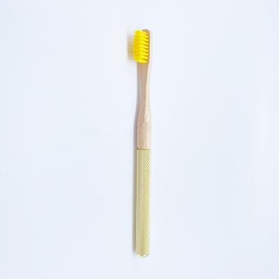 China Home design 2022, dientes cepillo bambu, Dents en dentes bambu de novo de aluminio de Escova brush for sale