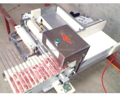 China Metal automatic normal direct vegetable meat rod plant rod machine automatic kebab kebab kebab machine for sale