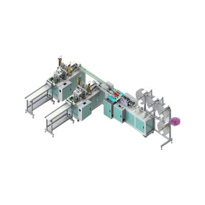 China Factory Disposable Full Automatic Face Mask Production Machine With Low Price for sale