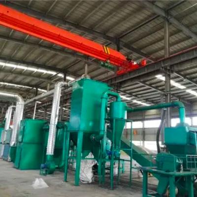 China Factory lithium battery recycling production line battery recycling processing facility for sale