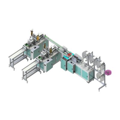 China Factory New High Quality Non Woven Mask Making Machine Disposable Automatic Face Mask Machine for sale