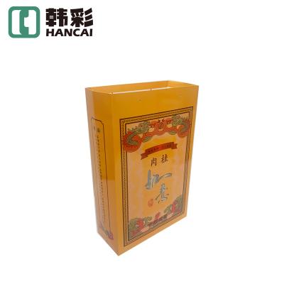 China Full Set Recyclable Customized Printing Foldable Tea Cake Paper Bag Stamping Box for sale