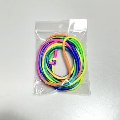 China Happy Kid Toy Rainbow Bunny Toy Chinese High Hardness Factory Price High Hardness Jump Rope Gummi Band Elastic Twist for sale