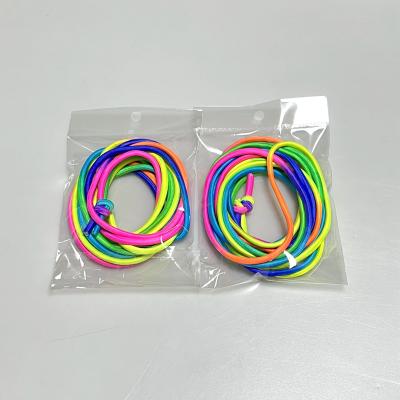 China Custom High Toughness Brand XXL 3M Rainbow Chinese Elastic Rope Elastisch Spring Skippy Dance for sale