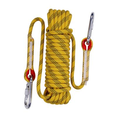 China Professional Durable 10mm Safety Mountaineering Climbing Rope for sale