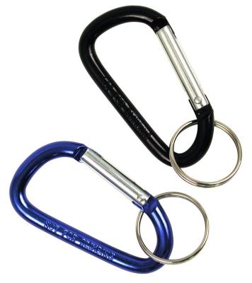 China Small Aluminum Spring Door Key Chain Carabiners Clip Set For Outdoor Mini Camping Lock Hooks Aluminum Spring Break Link Key C Clip for sale