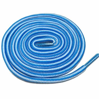 China Round Elastic Polyester Sport Laces Round Shoe Laces For Sneaker for sale