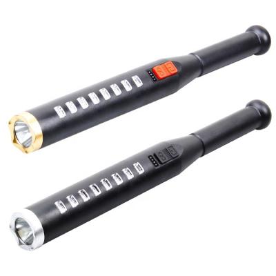 China Self Defense Portable Waterproof Baseball Torch Light Handheld Led Flashlight For Police Security Duty for sale