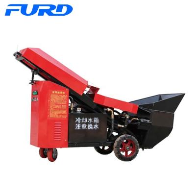 China Construction worksÂ   Construction Mini Concrete Pouring Pump (FMP-34) secondary structure for sale