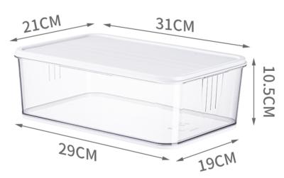 China Clear storage bins with lid for toys household organization for sale