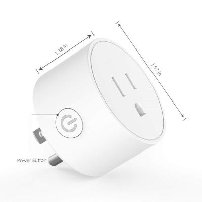 Китай Popular ZOOZEE US Smart Plug WIFI Smart Power Socket Overload Plug Home Smart Plug продается